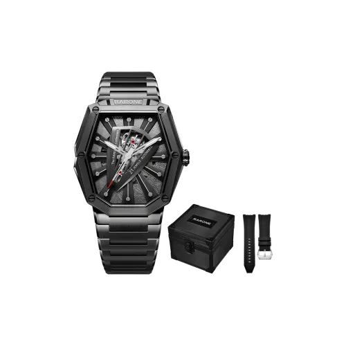 RARONE Механические Мужские Часы Movement 45mm*45mm*13mm Cut Out