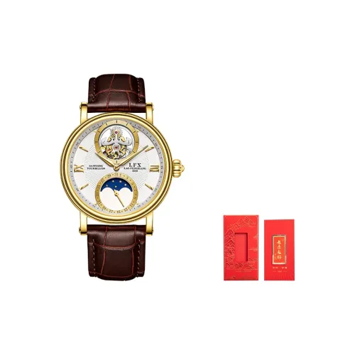Lao Feng Xiang Механические Мужские Часы Movement 42 мм Белые