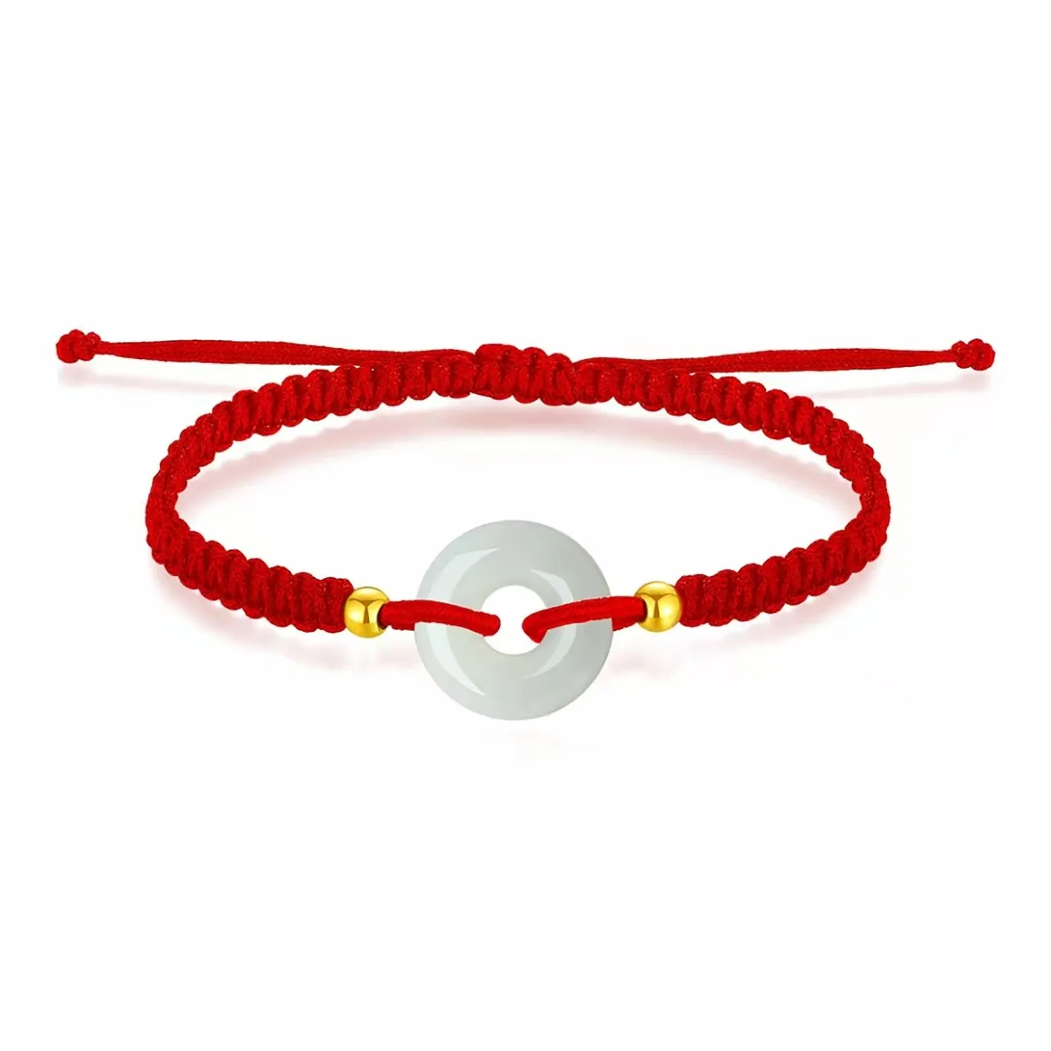 Love Jewelry Hetian Jade Bracelets Pale Greenish White Jade Unisex