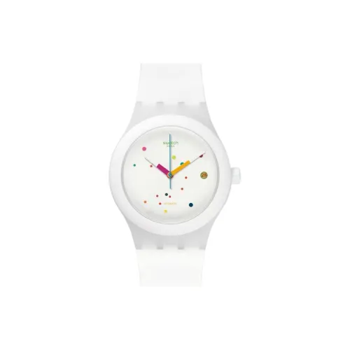 SWATCH Автоматический Механический Movement Унисекс Часы 42 мм Белые