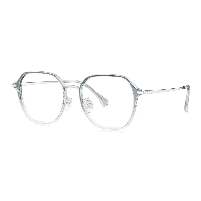 PARIM Титан Квадратные Оправы для Очков Унисекс Белый