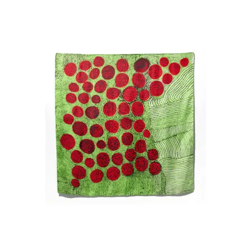 Yayoi Kusama Шелковые шарфы Унисекс