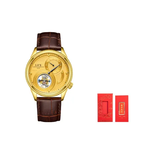 Lao Feng Xiang Механические Мужские Часы Movement 42 мм Белые