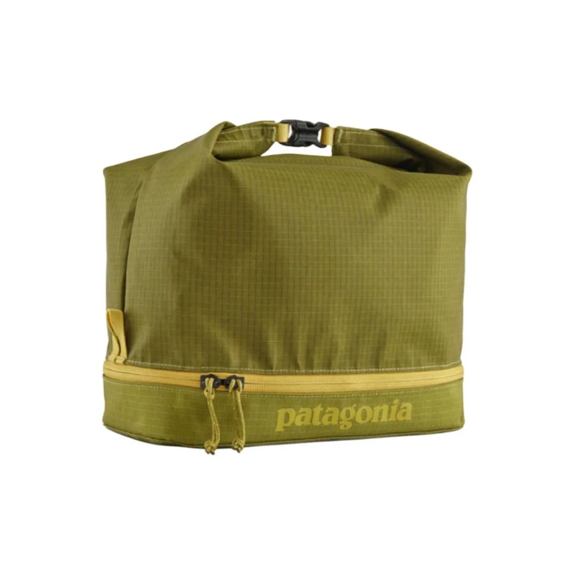 Patagonia Переработанный полиэстер Сумка для туалетных принадлежностей Мешок для хранения Унисекс Травяной зеленый