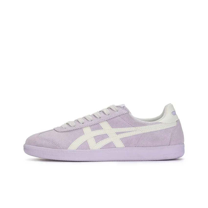 Onitsuka Tiger Tokuten Slip-Resistant Abrasion-Resistant Low-Top Skateboard Shoes Unisex Light Purple
