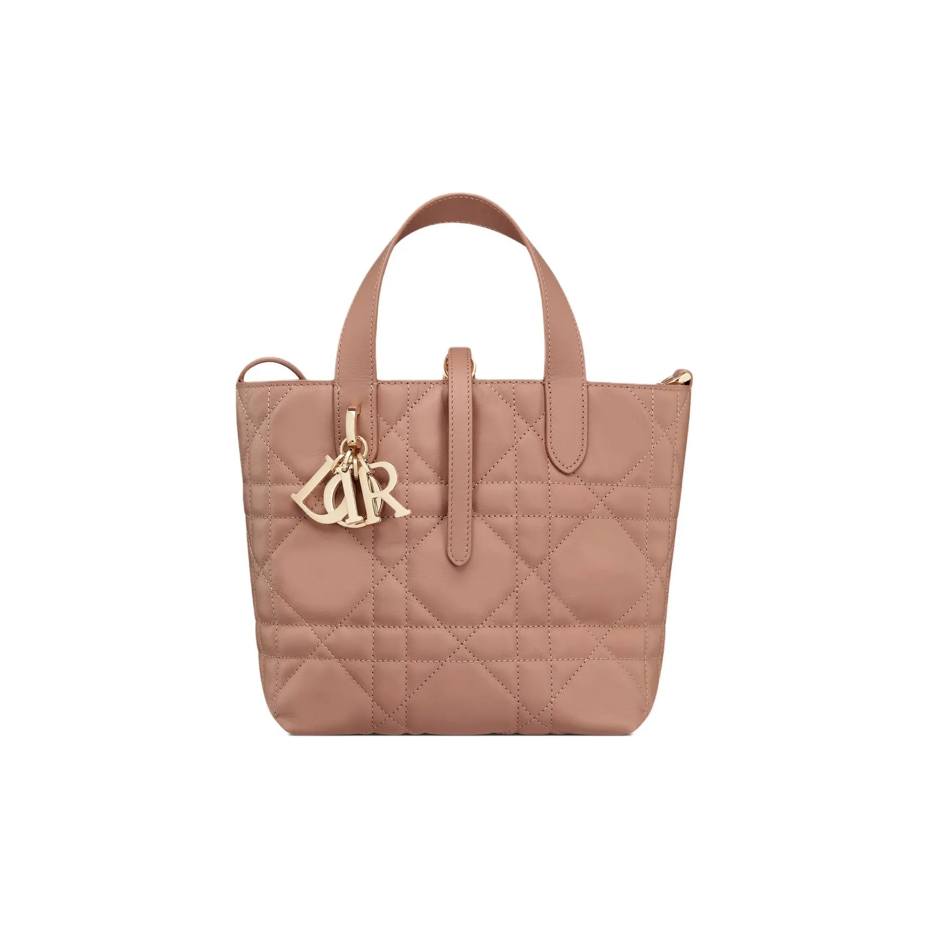 DIOR Toujours Calfskin Native Bag, Tote Bag, Shopping Bag, Shoulder Bag, Crossbody Bag, Handbag Trumpets Women's Brown