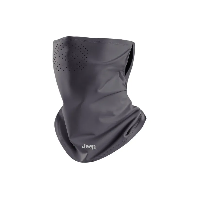 JEEP Полиамид UPF50+ Маски с защитой от солнца Унисекс Темно-серый