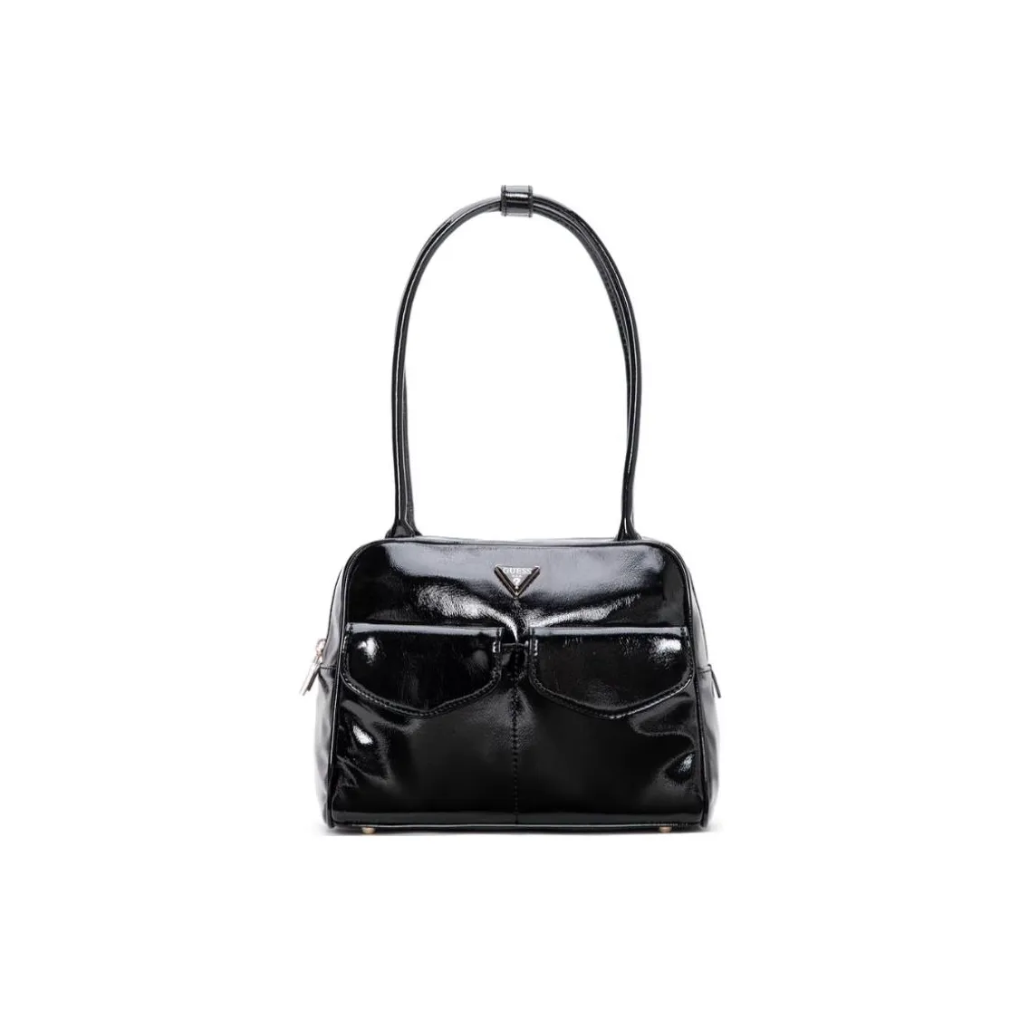 GUESS Сумка через плечо из искусственной кожи среднего размера женская черная