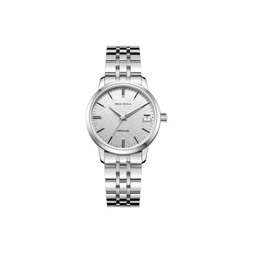 Sea Gull Автоматический Механический Movement Женские National Watch 32 мм Серебряный