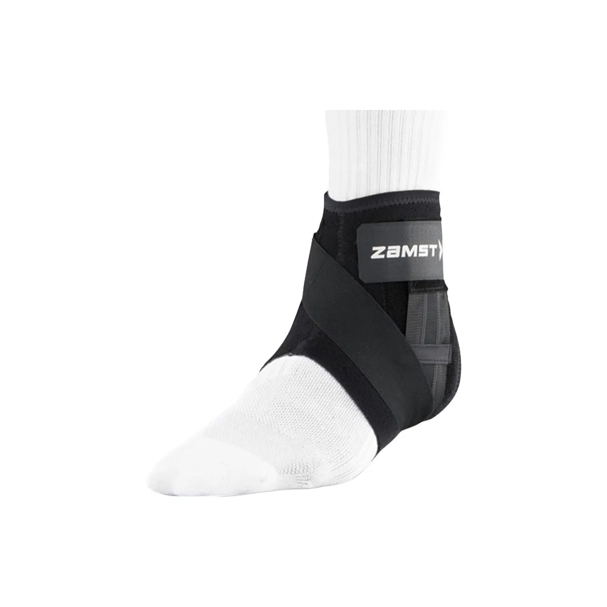ZAMST Ankle Brace A1 S Soccer, Basketball, Running, Cycling, Skiing Unisex Nylon, Polyester, Elastane
