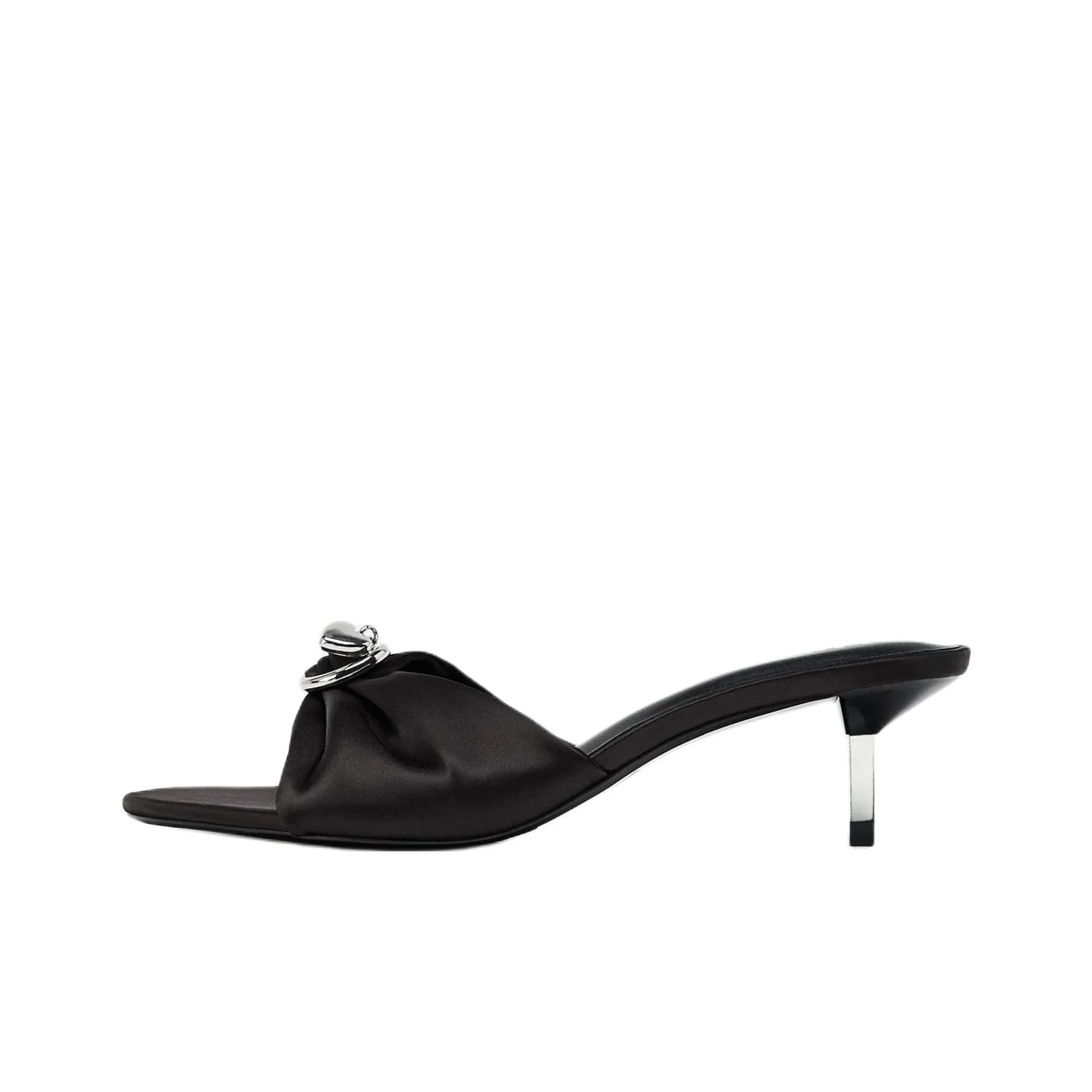 ZARA Slide Slippers Women's Black