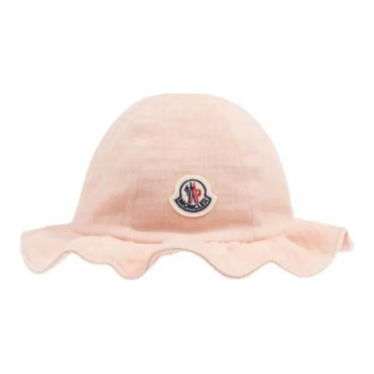 Moncler Enfant Logo Patch Bucket Hat