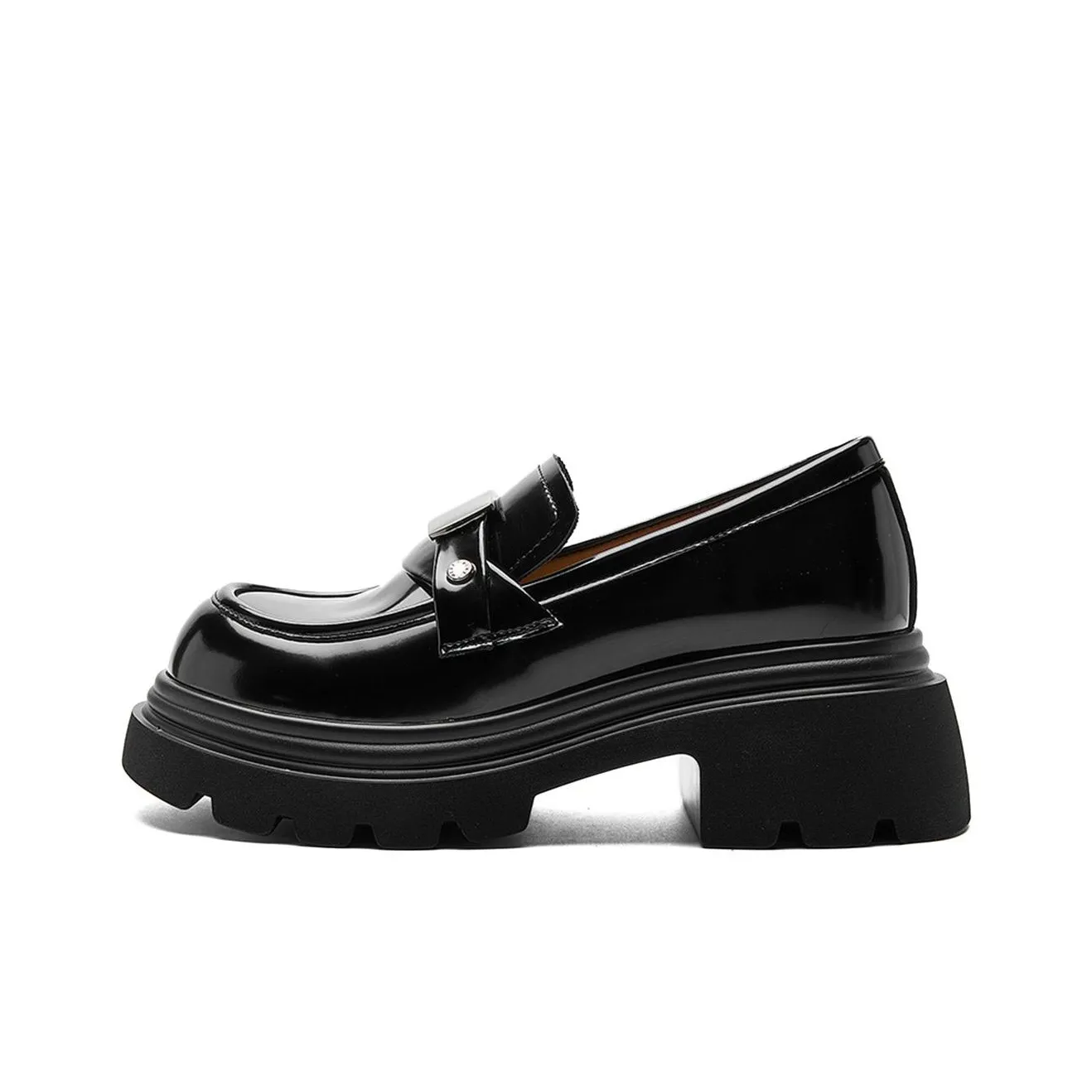 NINE WEST Loafers 5cm Women's Black