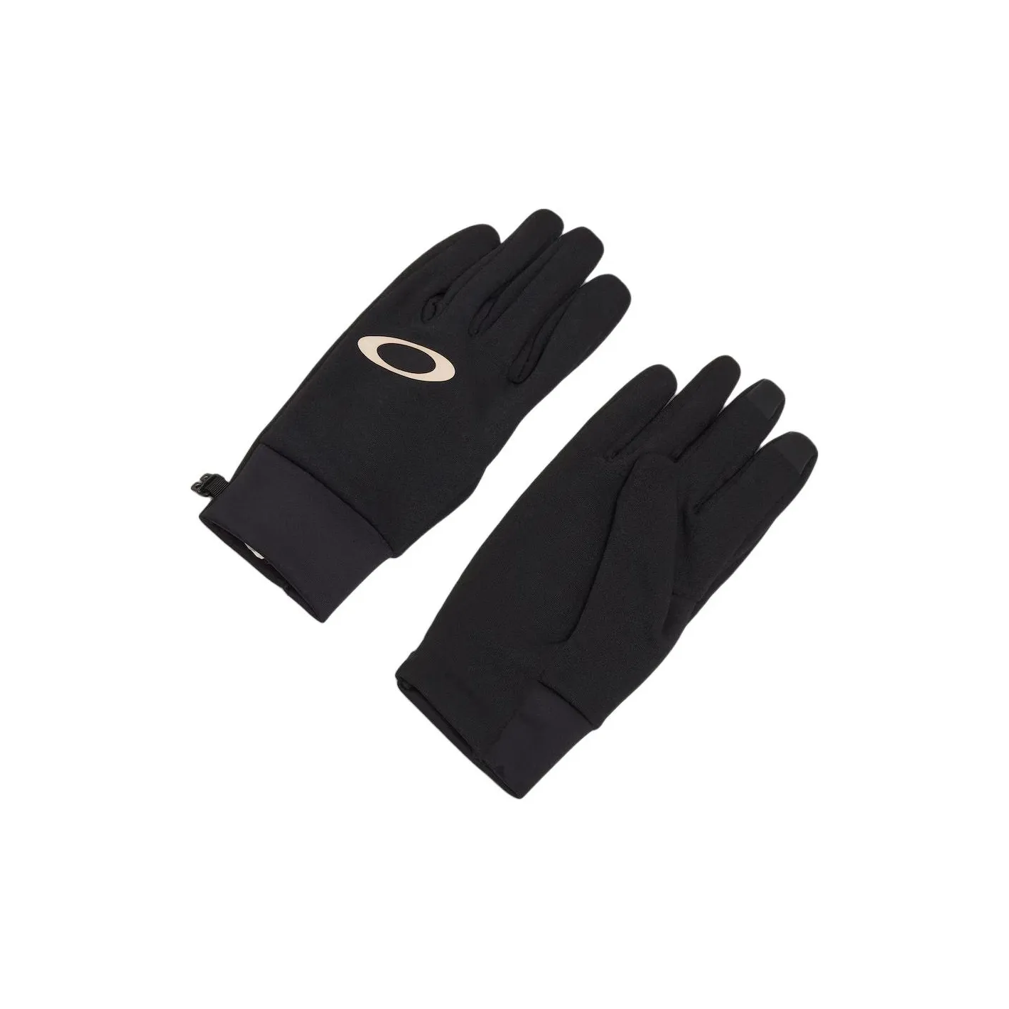 Oakley Шерсть Полиэстер Эластан Перчатки Унисекс Черный