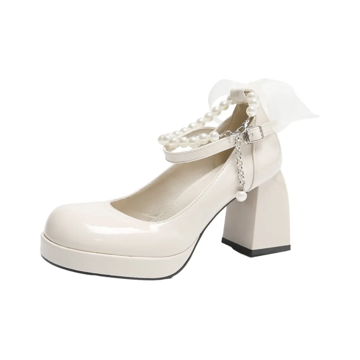 CHERRY KALIKA Высокий грубый каблук Женские туфли