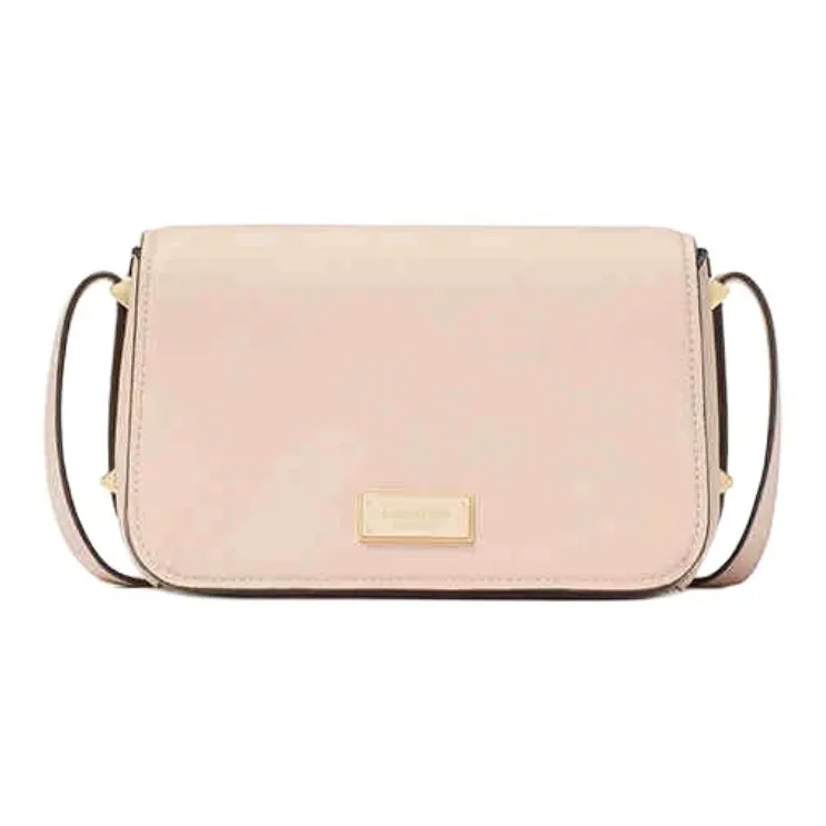 Kate Spade Cow Leather Crossbody Bag, Shoulder Bag Trumpets Women's Milk Pink