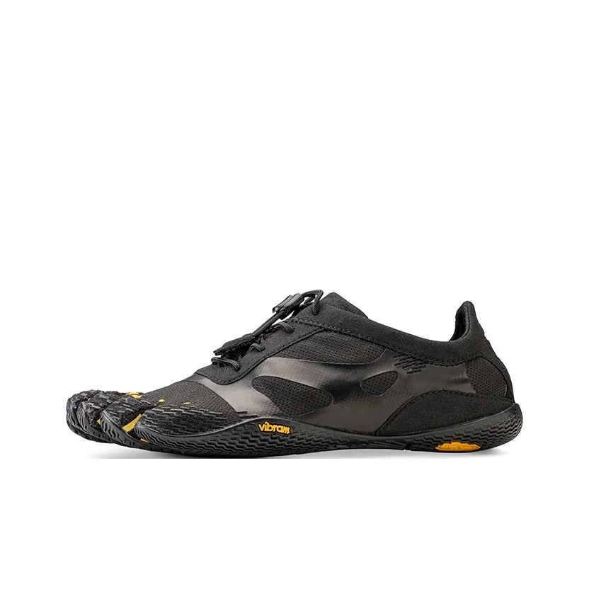 Vibram Износостойкий Дышащий и Быстросохнущий Низкий Топ Кроссовки для тренировок Женские Черный