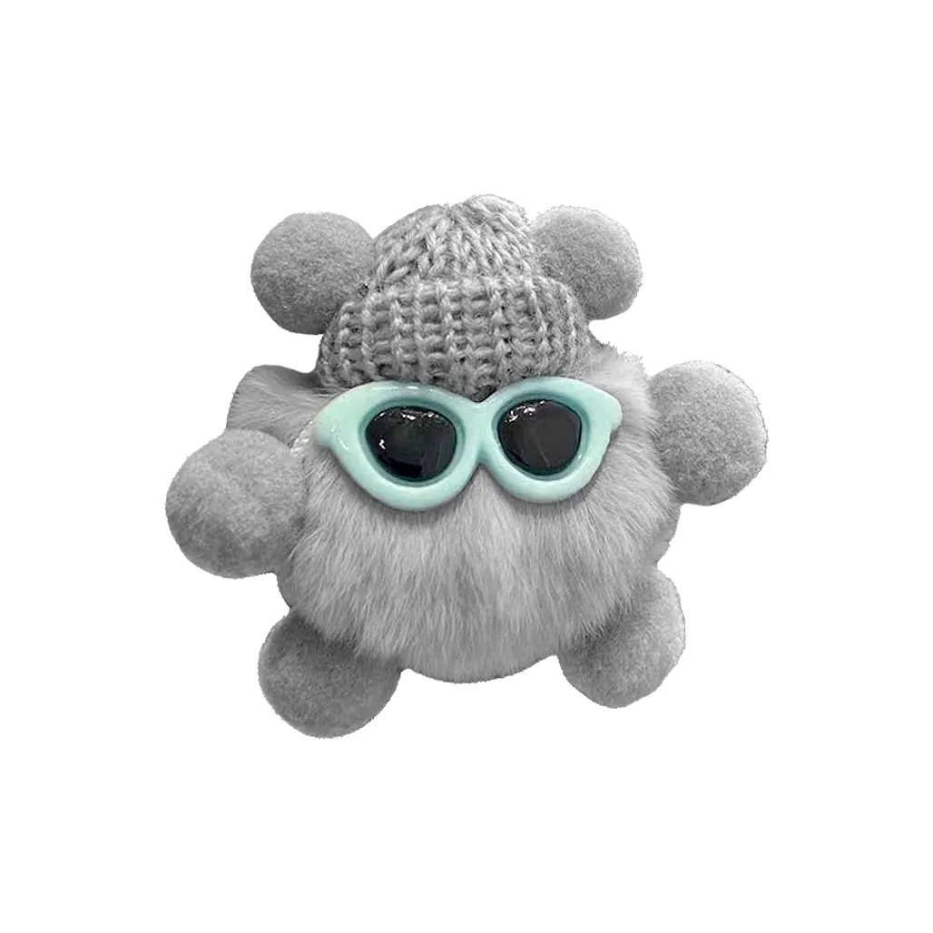 SUYG Cute Creative Handheld Plush Versatile Bag Pendant Unisex