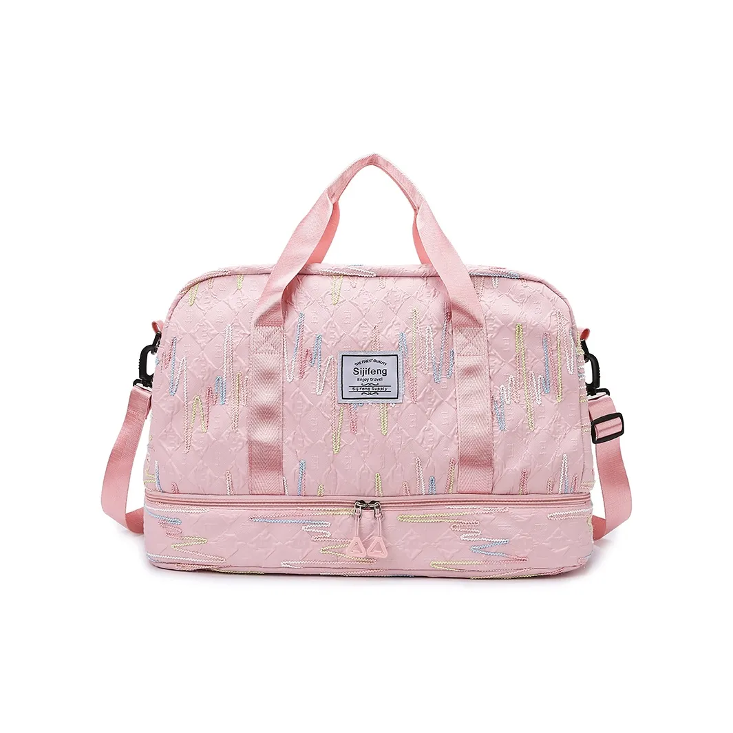 HCXK Оксфорд Большая емкость Через плечо Бизнес Путешественная сумка Сумка Стандартная Унисекс Многоцветный