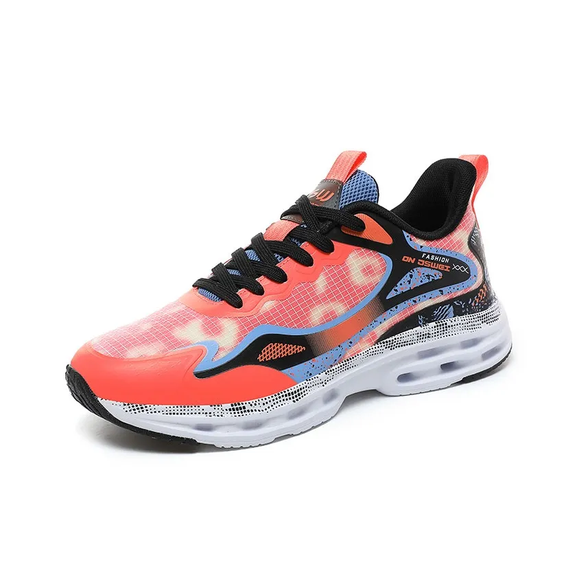 JSWEI Slip-resistant Abrasion-resistant Низкий топ Беговые кроссовки Унисекс Белый Звезда Морской синий