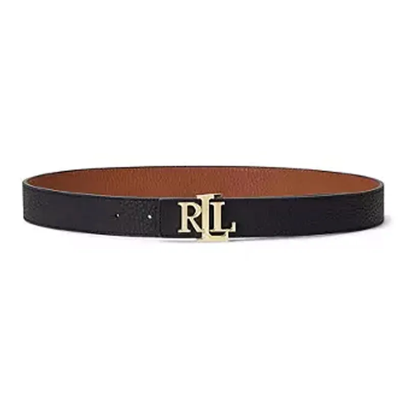Polo Ralph Lauren Cow Leather Belts Women's Black/Brown 