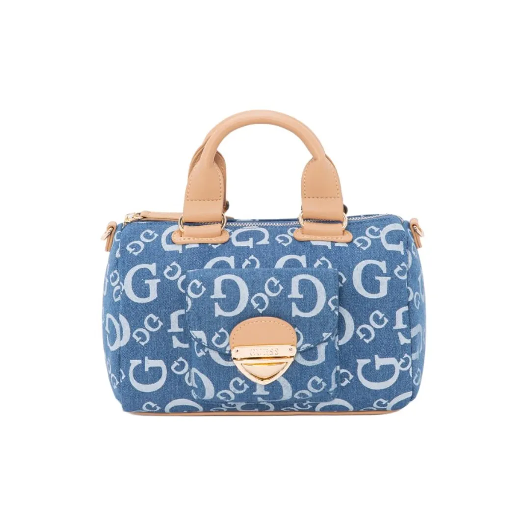 GUESS Сумка через плечо среднего размера женская синяя