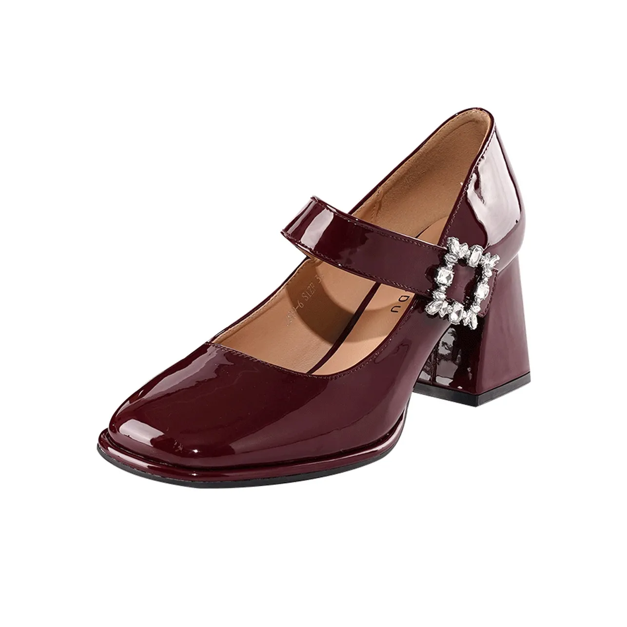 GUDIANFENGDU Mary Jane обувь Женская Красная