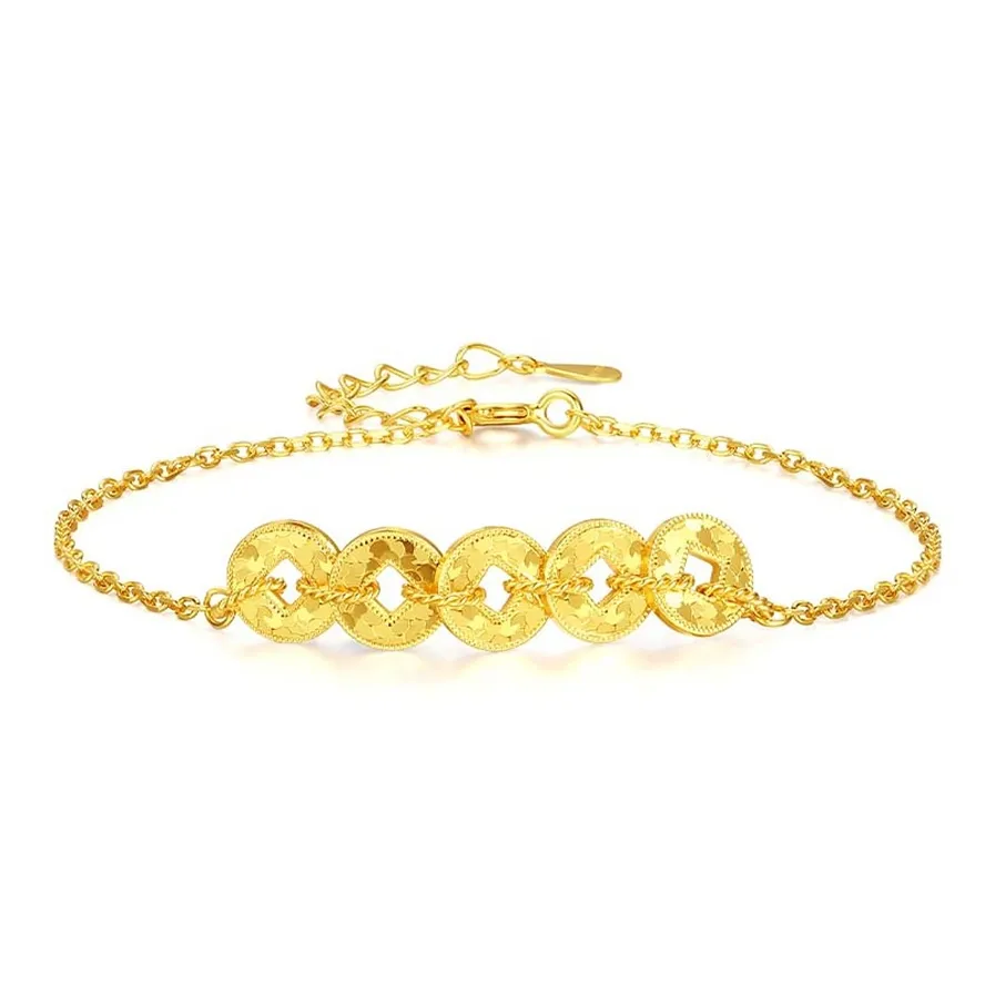 MINTLEAF S925 Silver Bracelets Women's Gold
