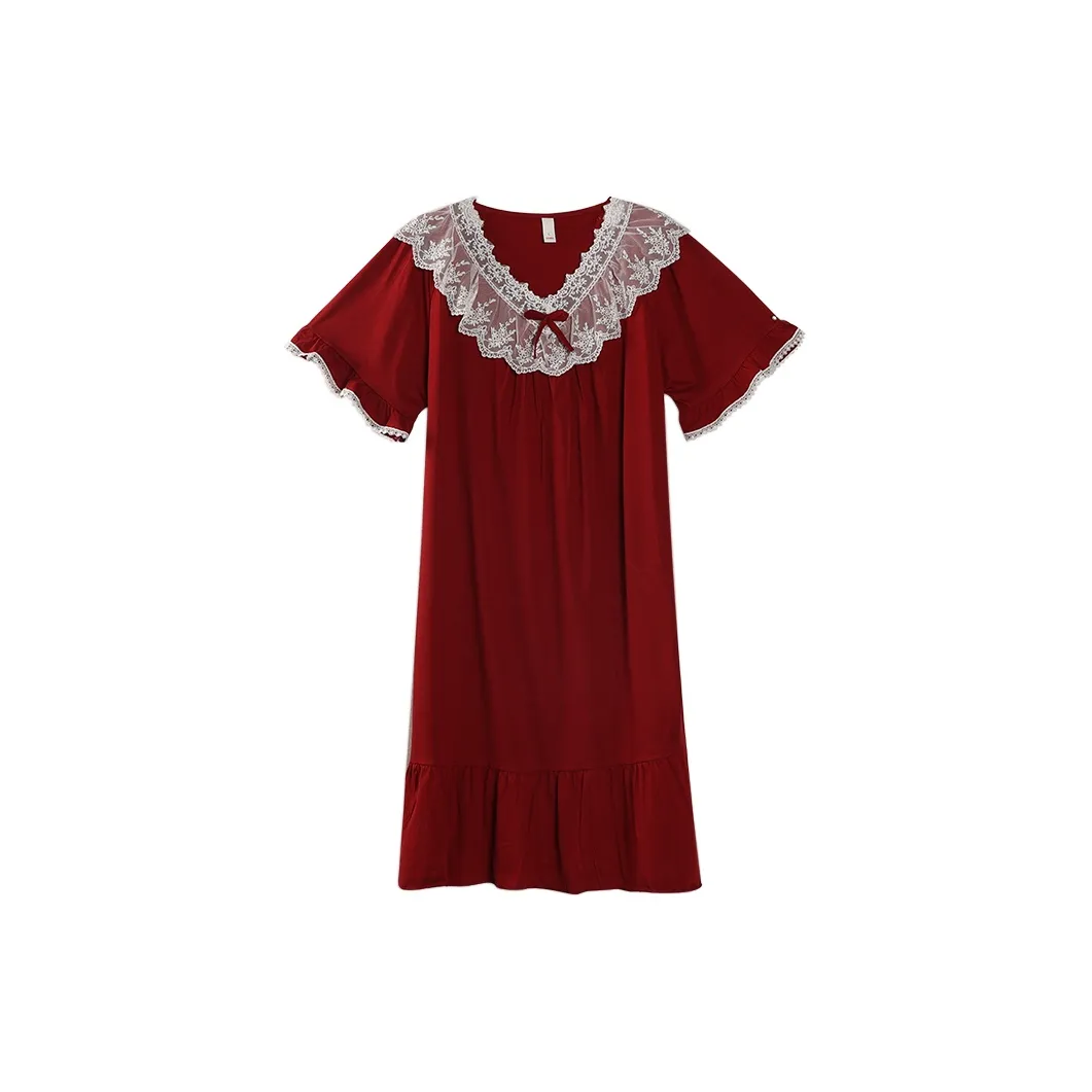 Jovini Nightgown Women's Gift Box Set Red
