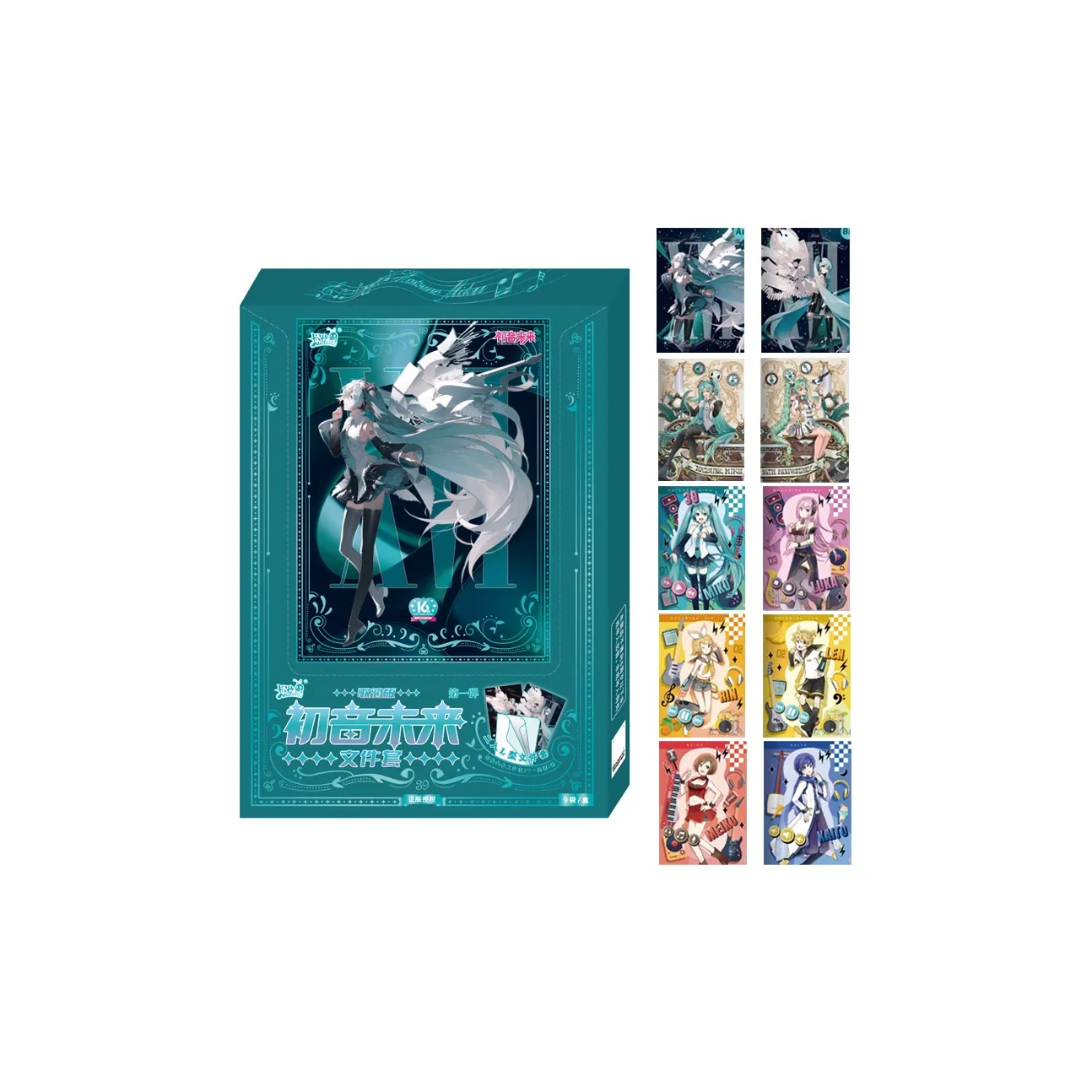 KAYOU Hatsune Miku Kagamine Rin KAITO MEIKO Hatsune Miku File Набор Melody Edition Слепые коробки