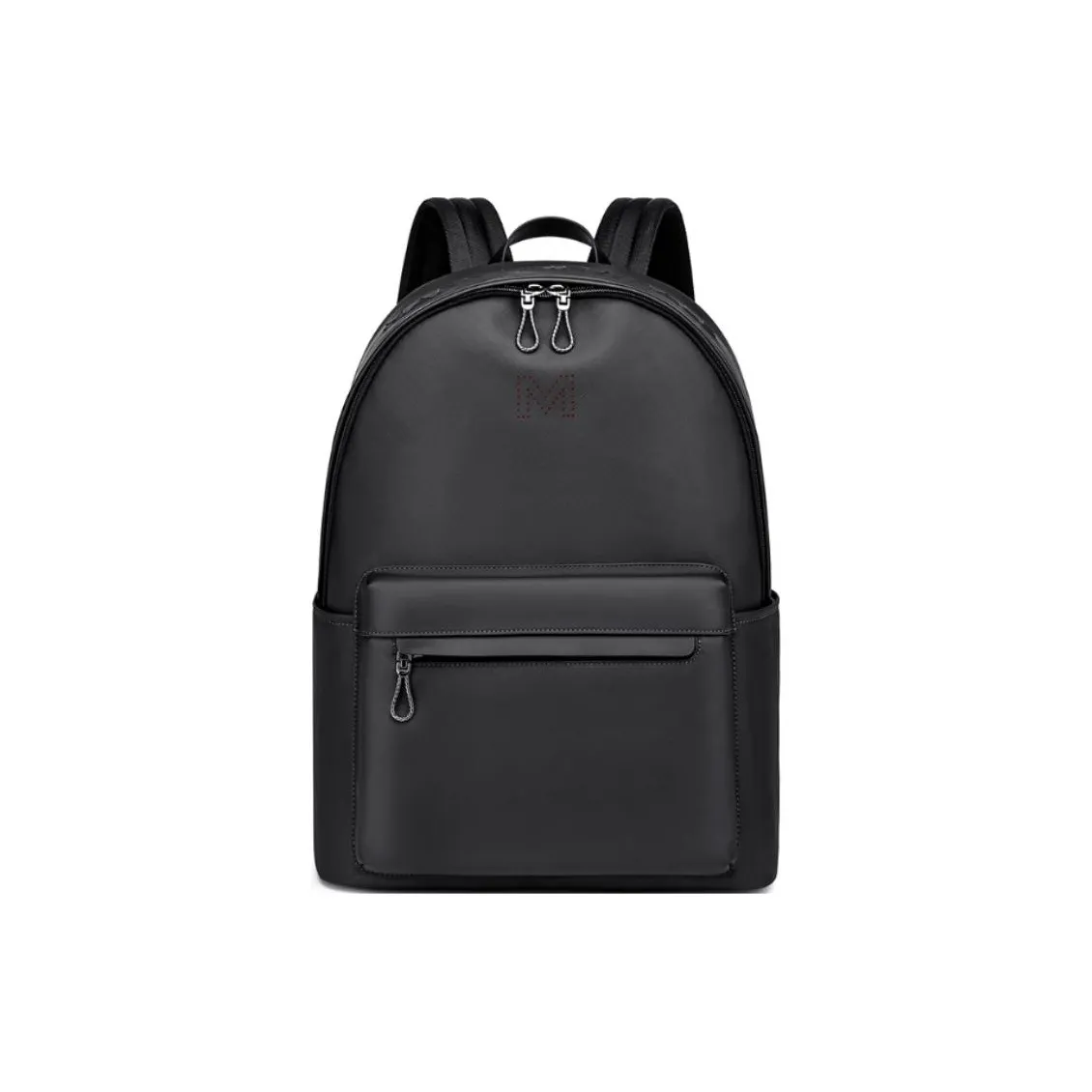 FAIRWHALE Рюкзак из кожаной мембраны большой мужской черный