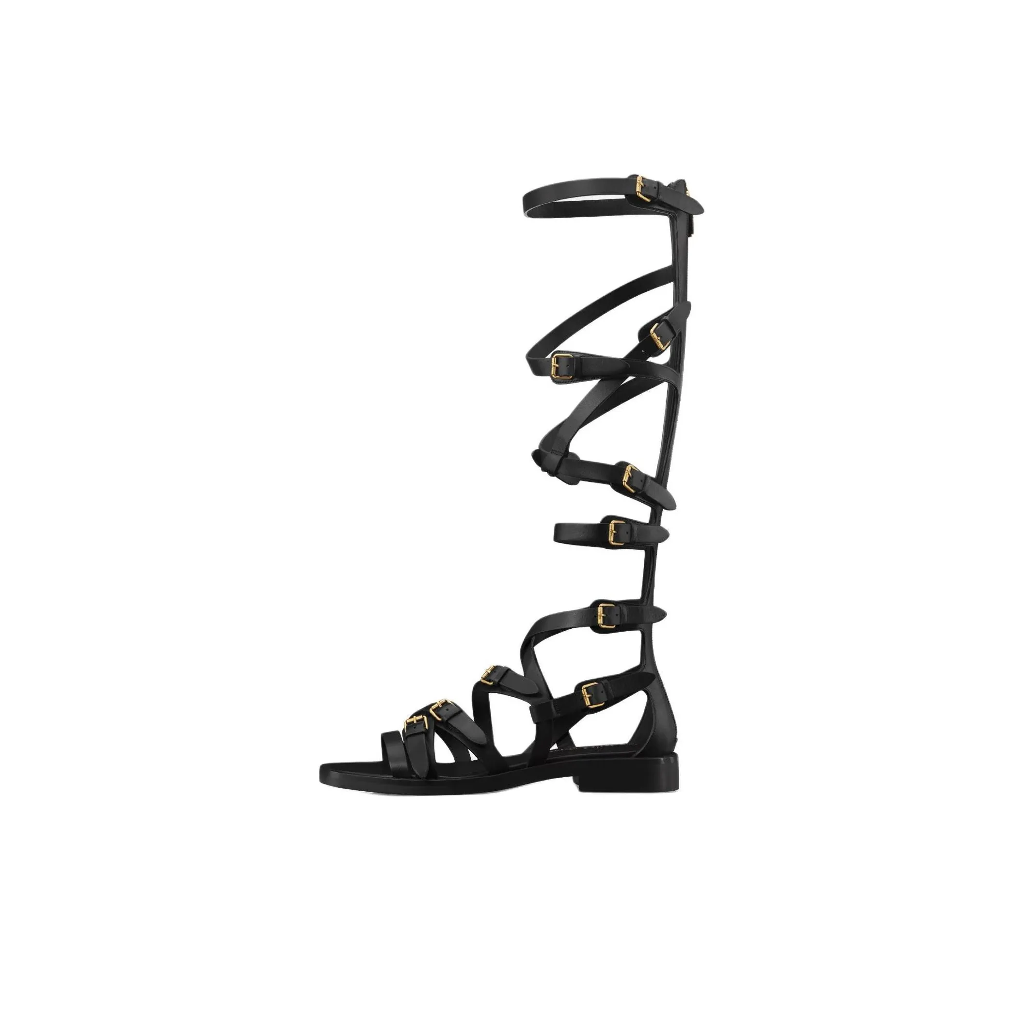 DIOR L'Amazone Roman Sandals 3.8cm Women's Black