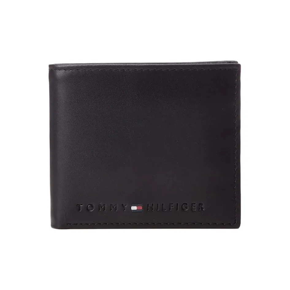 Tommy Hilfiger Leather Wallet Men's Black