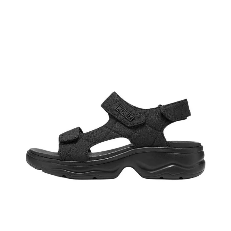 Skechers Повседневные пляжные сандалии женские черные