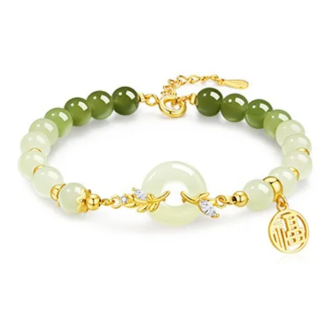 Zheng Baifu Bracelets White Jade/Pale Greenish White Jade Women's