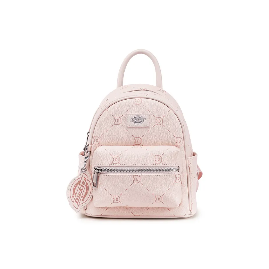 Dickies ПУ (полиуретан) Рюкзак Стандартный Женский Вишневый цветок Розовый Абрикосовый Розовый