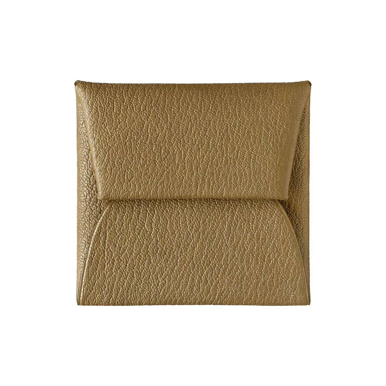 HERMES Bastia Mysore Шевро Картхолдер Монетница Женская Сумочка 18 этуп слоново-серый