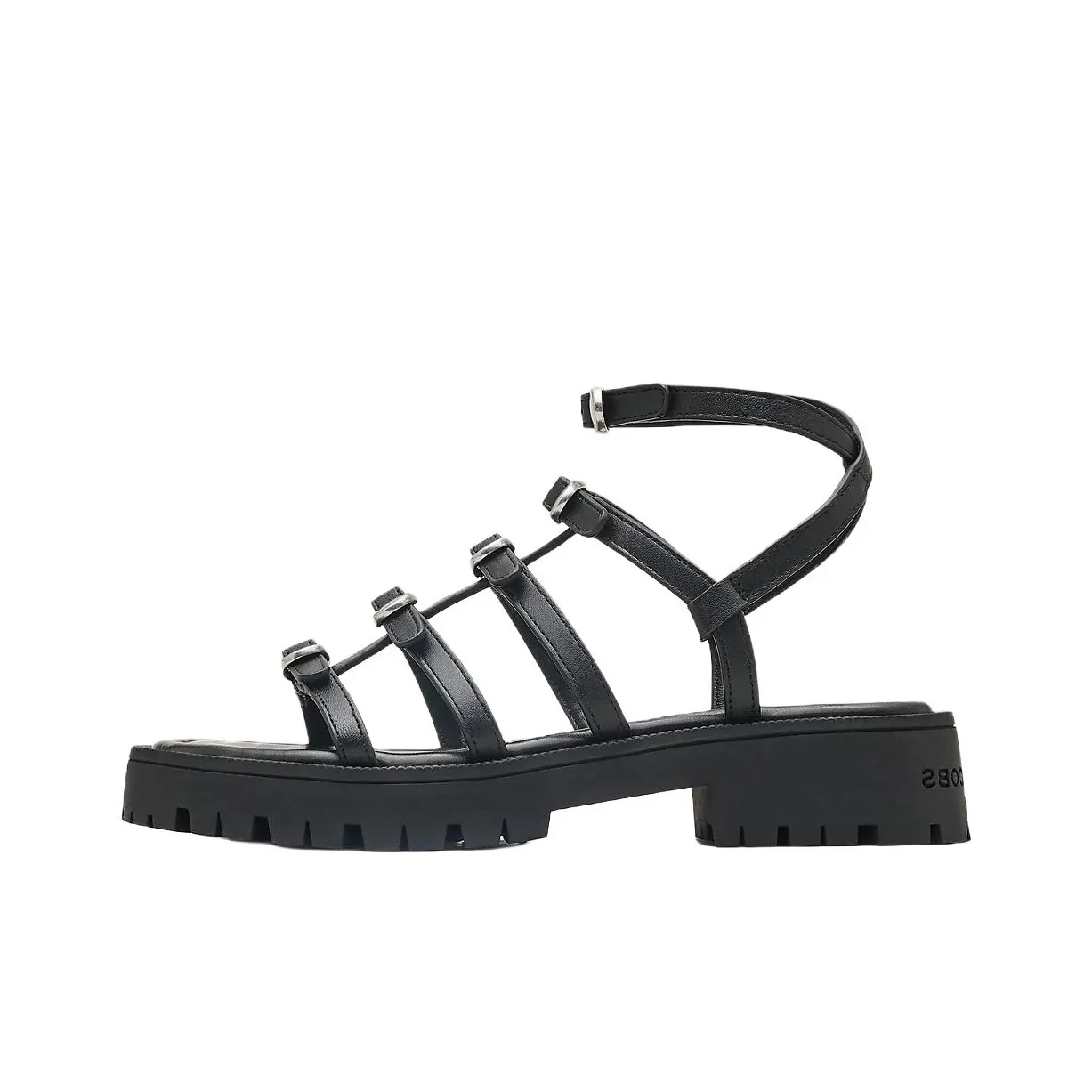MARC JACOBS Kiki Roman Sandals Women's Black