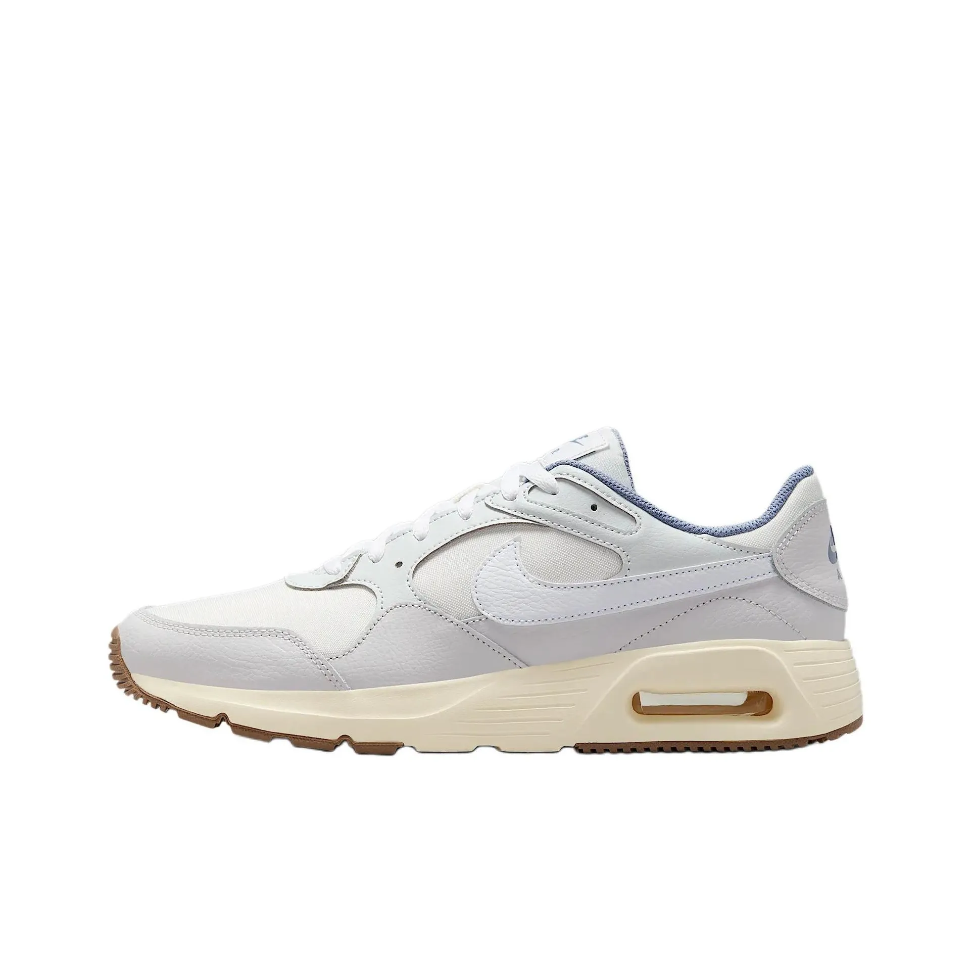 Nike Air Max SC Abrasion Resistant Low top Tennis Shoes Men's Gray