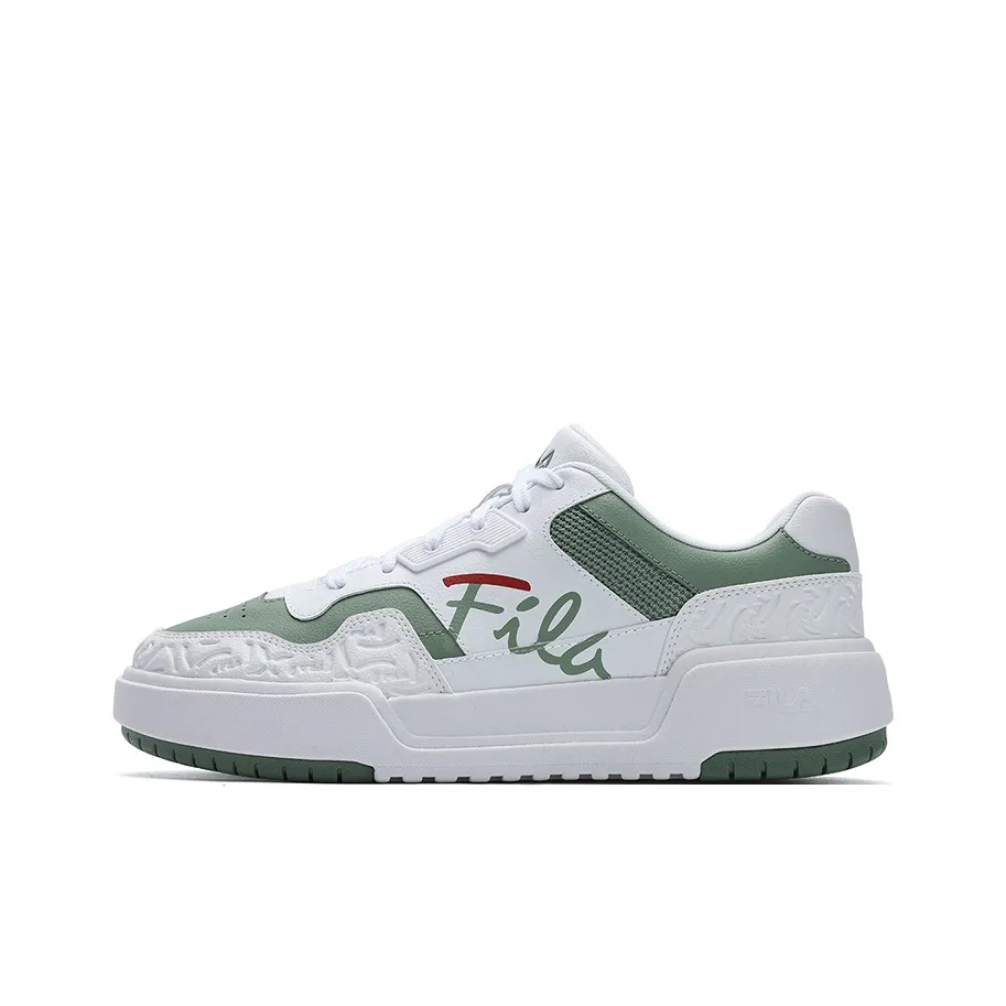 FILA CAMPUS Квадрат Обувь Амортизация Износостойкие Низкие Кроссовки для скейтбординга Мужские Зеленые