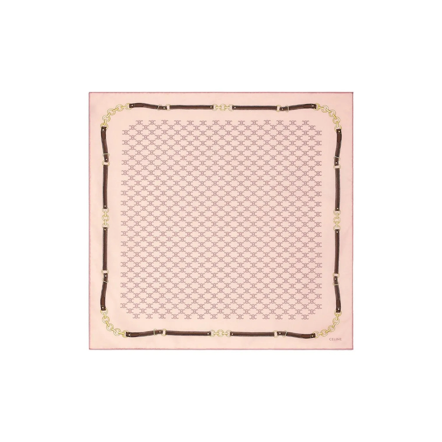 CELINE Шарфы из шелка Тутовый женские розовые