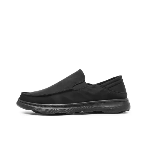 Shu family Мужские повседневные туфли Low Top Черные Мужские