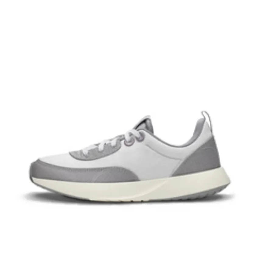 Allbirds Slip-resistant Abrasion-resistant Low Top Casual Running Shoes Men's White Gray Allbirds Противоскользящие Устойчивые к истиранию Низкий Топ Повседневные Беговые Кроссовки Мужские Белый Серый
