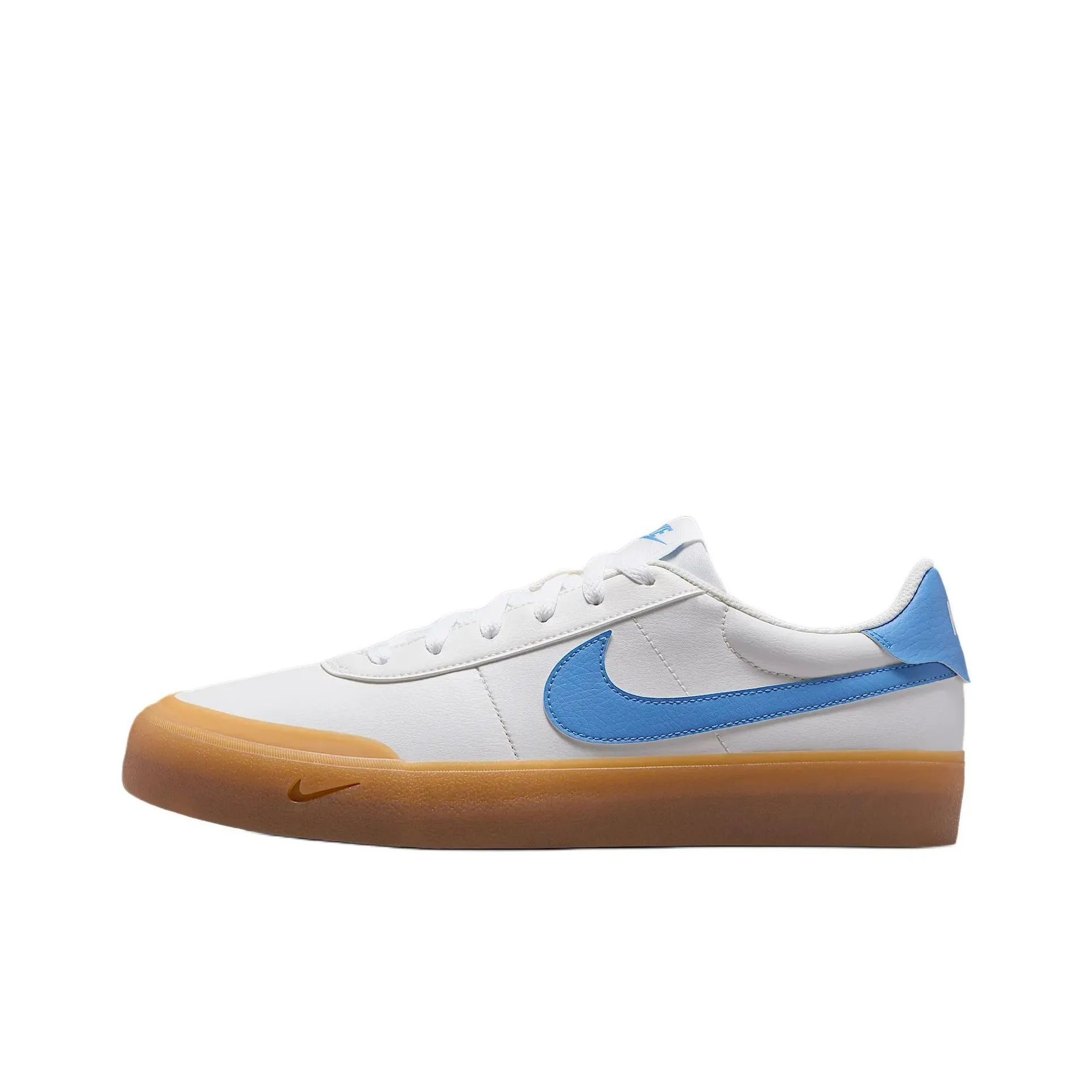 Nike Court Shot Slip Resistant Abrasion Resistant Low Top Скейтборд Кроссовки Мужские Белый Синий