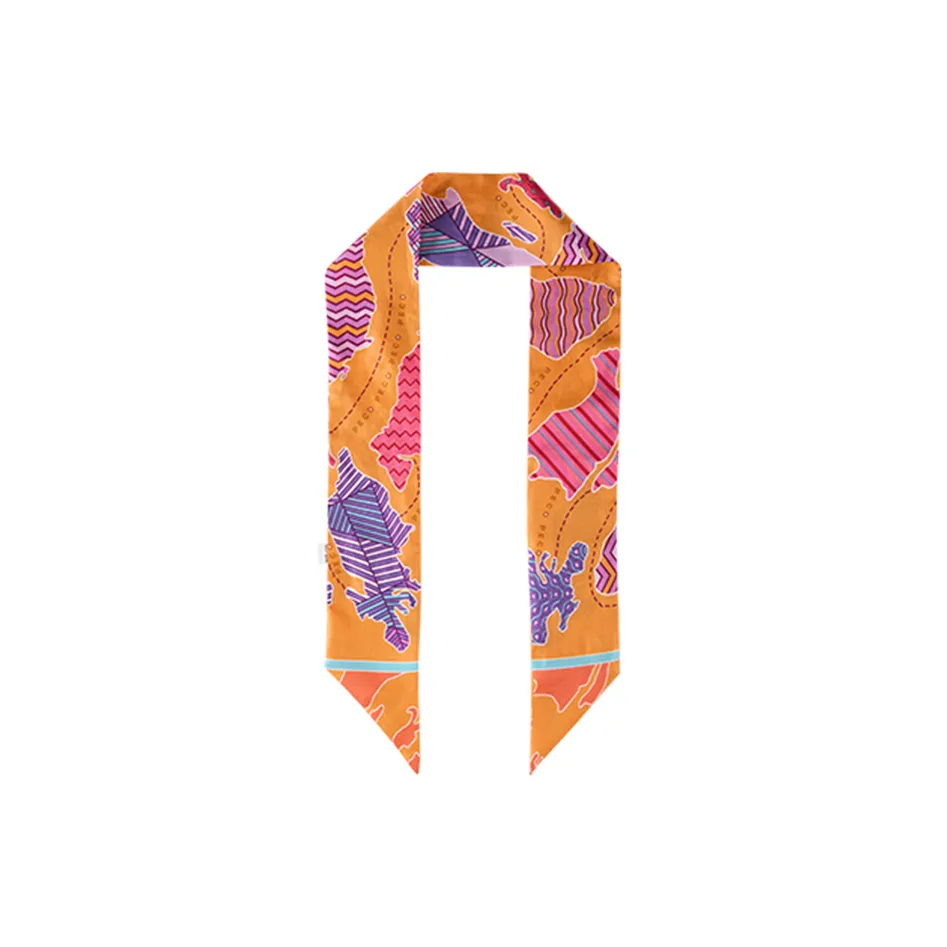 PECO Тутовый шелк Сумка Аксессуар Сумка Унисекс Апельсин