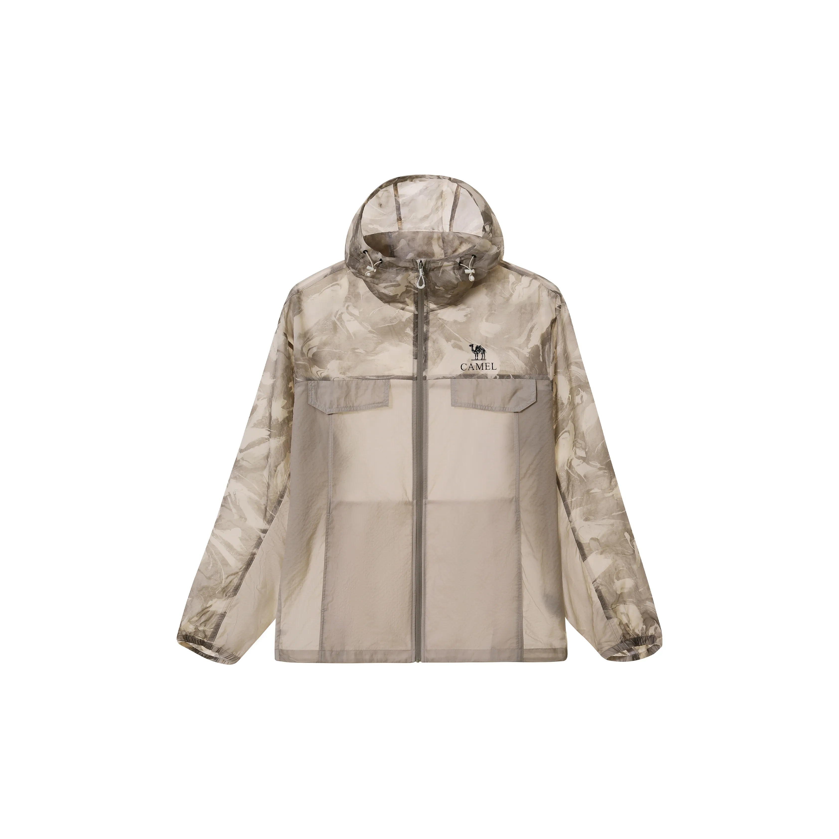 CAMEL Urban Function Series Sun Protection Clothing Unisex Desert Gray/Jade Gray