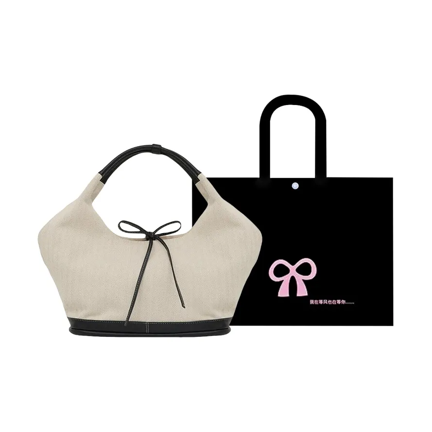 HACIN Canvas Bag Сумка Женская Белая