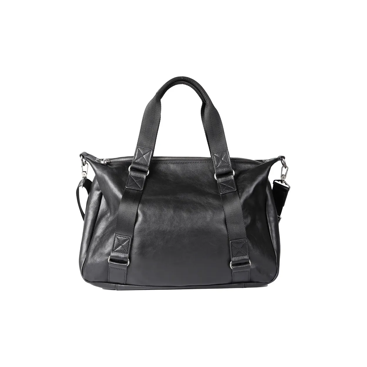 DOSRFINI Сумка через плечо из коровьей кожи сумка дорожная сумка стандартная мужская черная