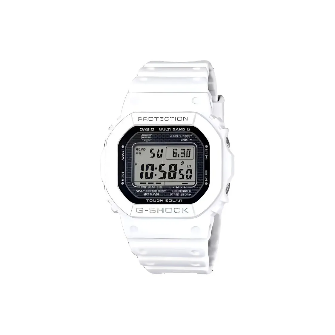 CASIO 5000 Collection Солнечный механизм Смольный ремешок Часы Мужские Циферблат Серый