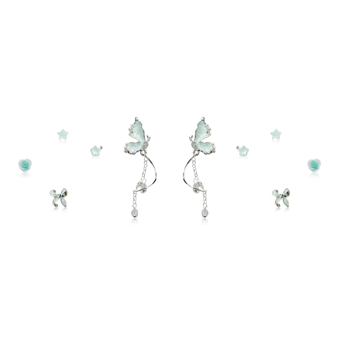 COPI Сплав Серьги-гвоздики Женские